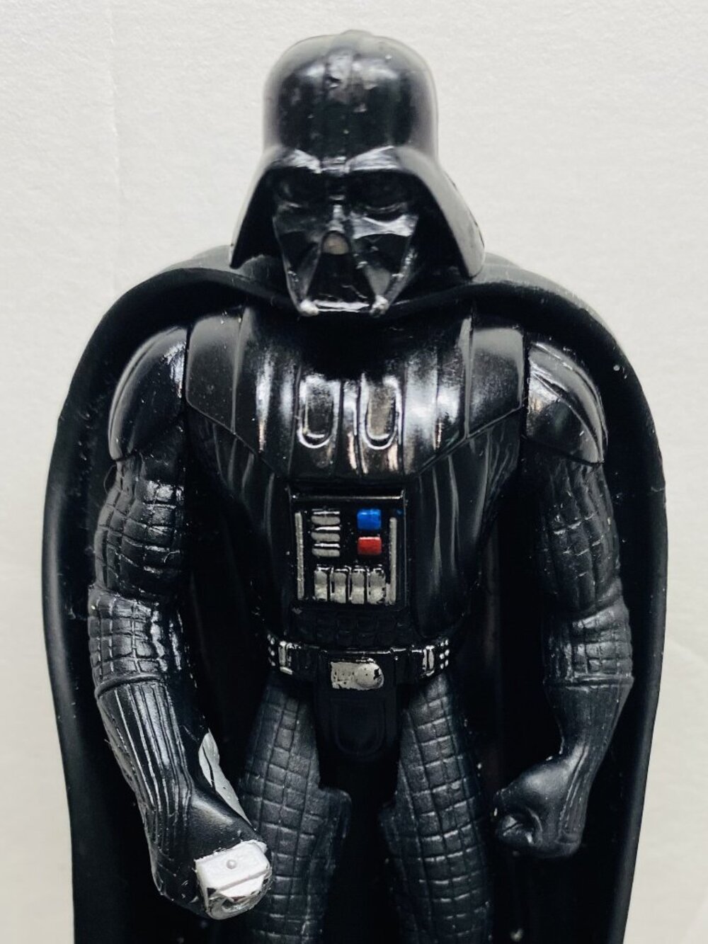 1996 Star Wars Darth Vader POTF 3.75" Articulating Vinyl Figure, No Lightsaber